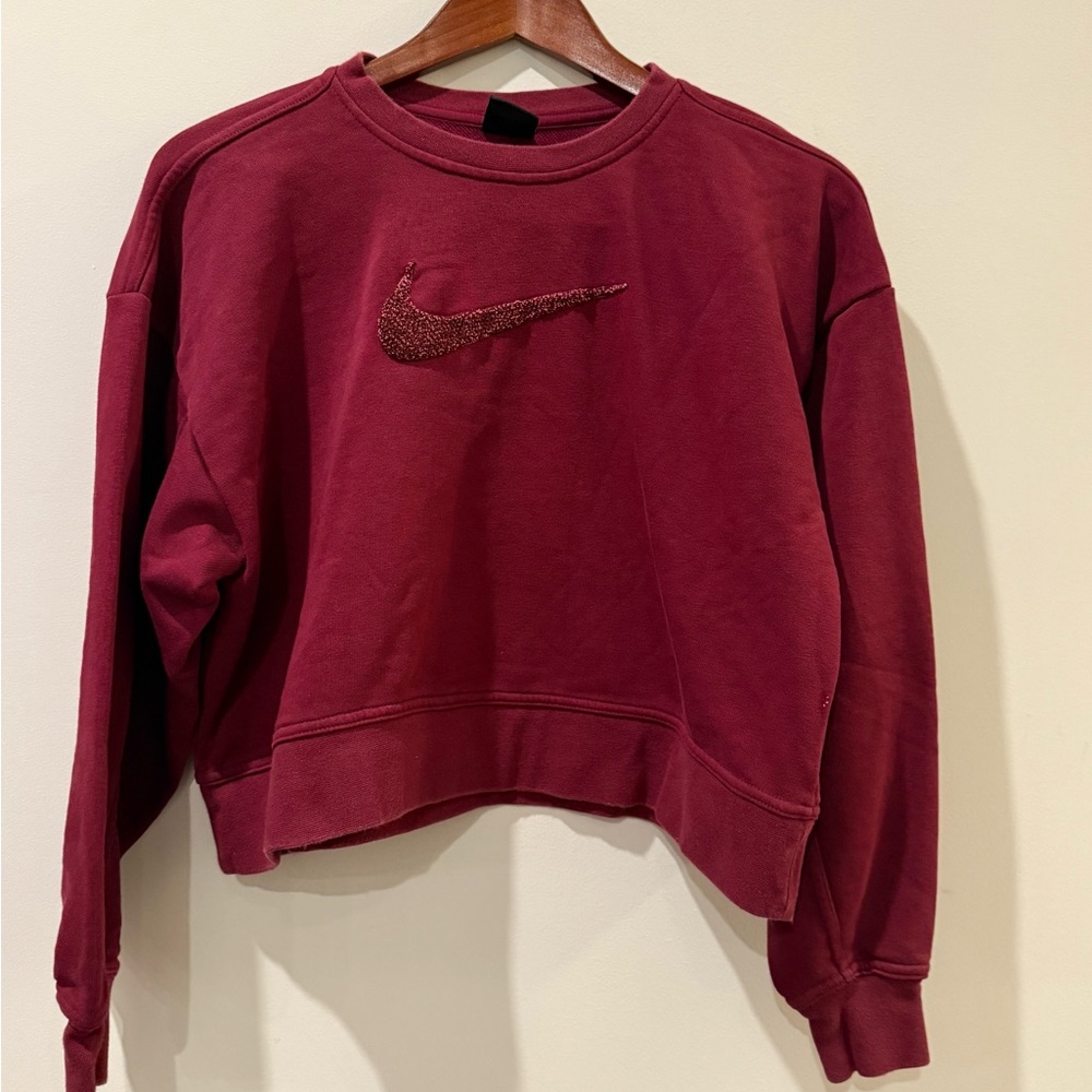 Nike Women's Maroon Sweatshirt